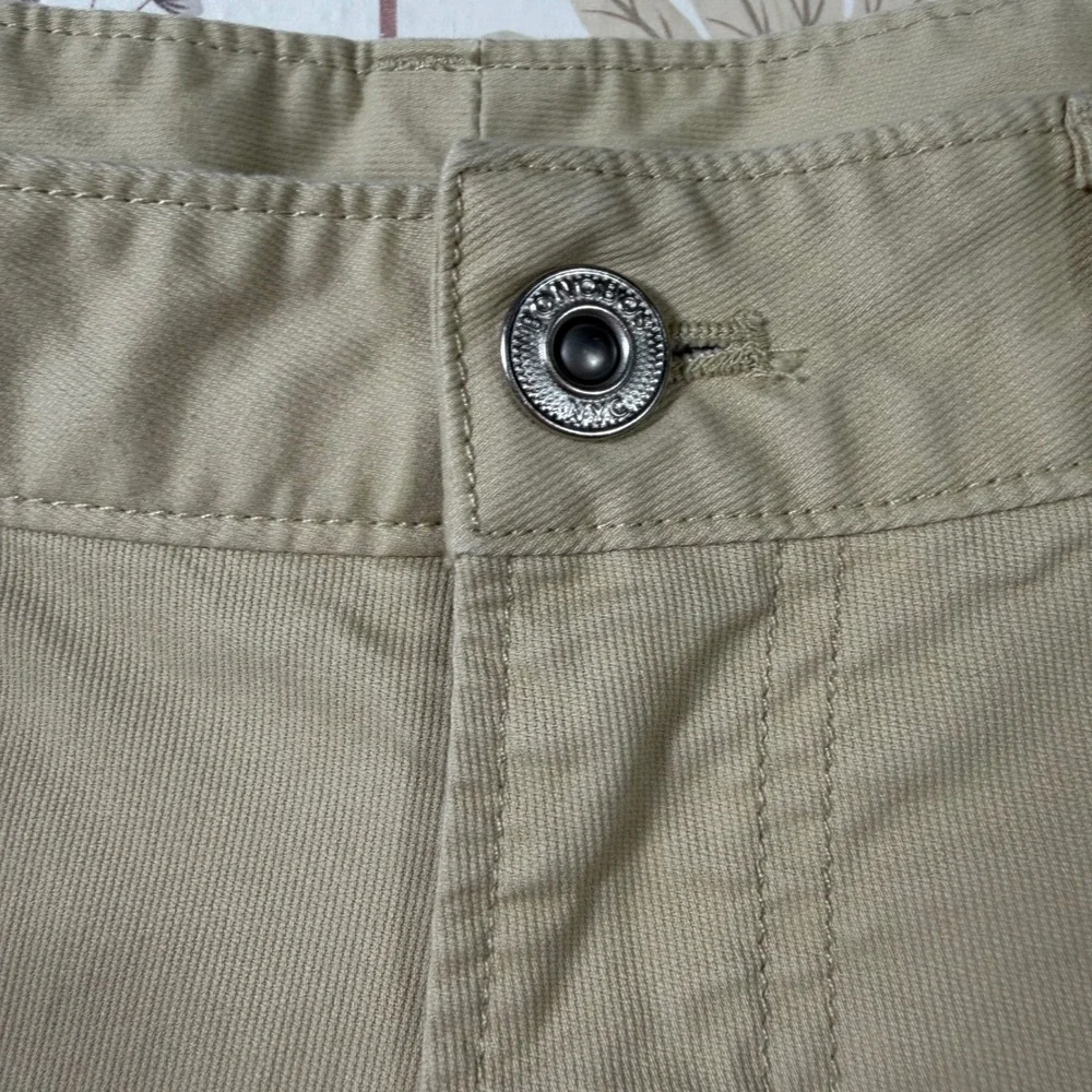 Bonobos Athletic Mens Khaki Tan Chino Pants Straight Leg‎ Cotton Stretch 34x34